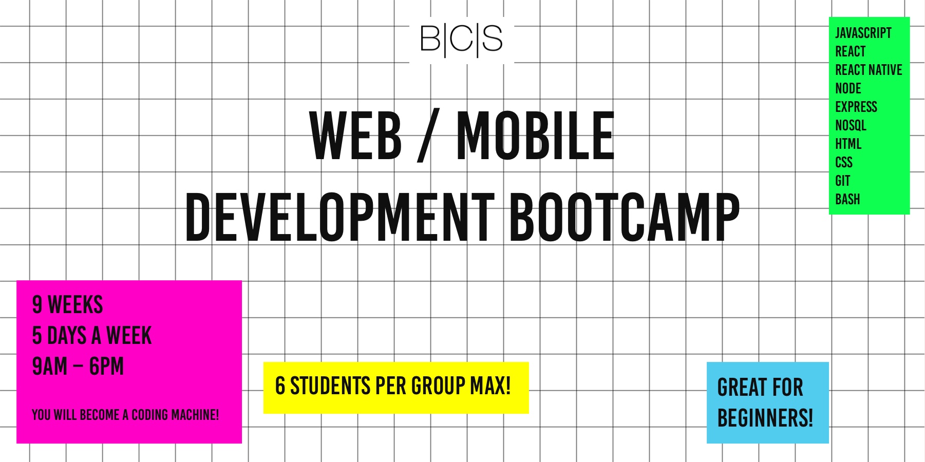 Web / Mobile Development Bootcamp in Barcelona Code School